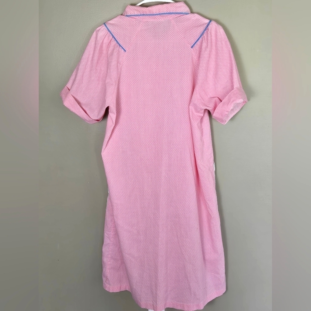 Vintage 50's / 60's Housecoat Duster Robe Kitsch … - image 4